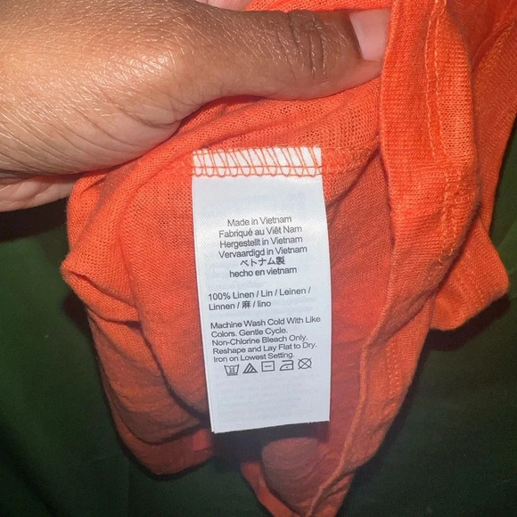 J.Crew 100% Linen Top size Small - Picture 7 of 7